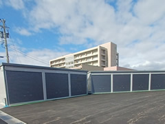 あさひ総合病院医師用車庫 新築工事