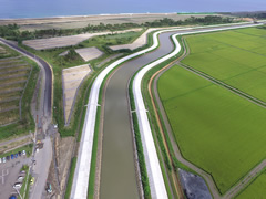 五間堀川河川災害復旧工事 (その2)(JV工事)
