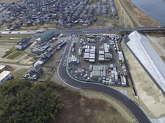 蒲生東通1号線道路改築工事 (蒲生東通工区・その1)