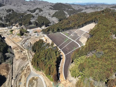 川内沢ダム付替市道 道路改良工事(その3)